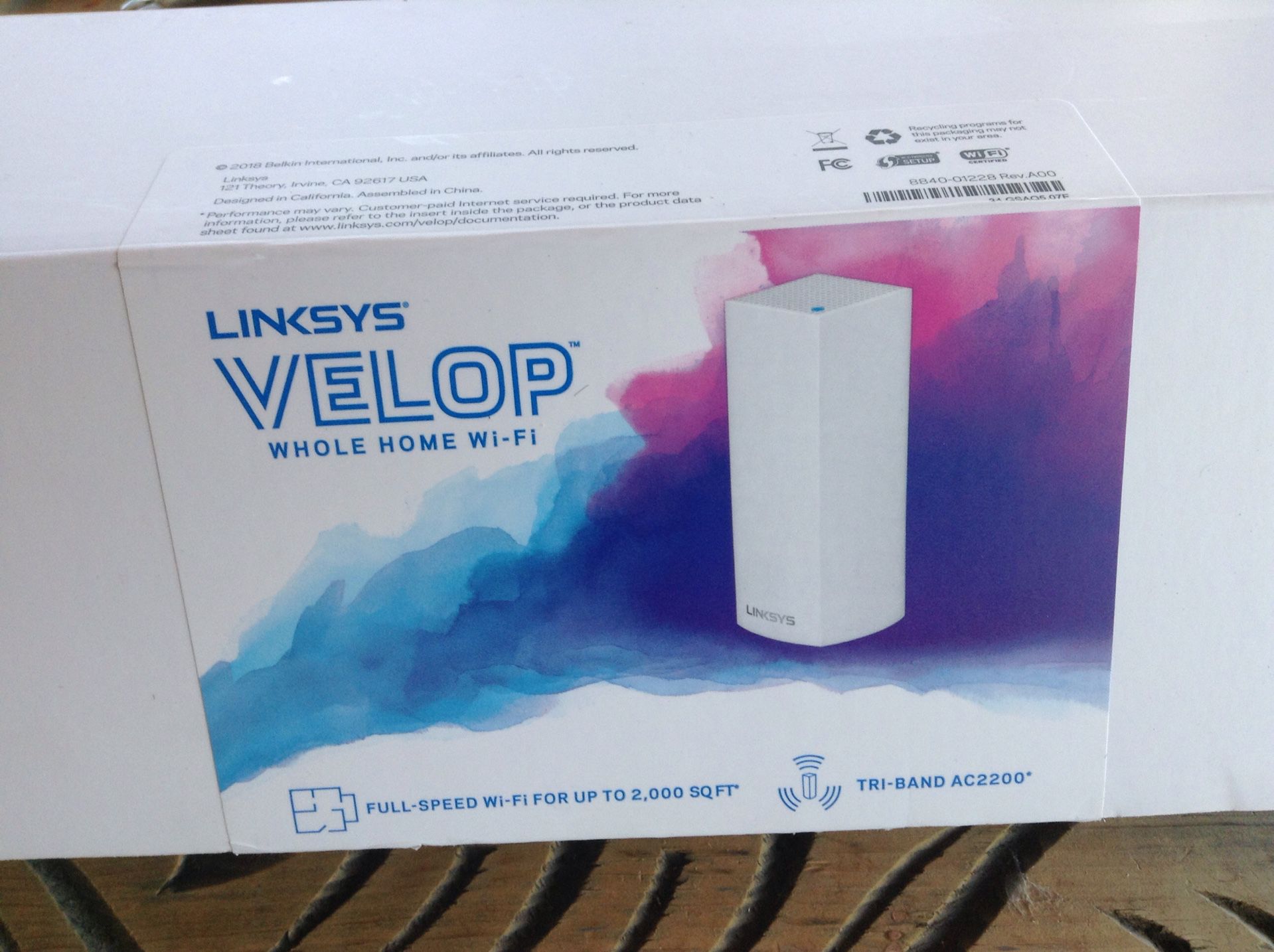 New linksys router