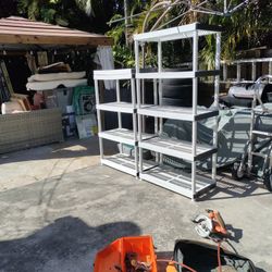 2 New Plastic Shelves Cost 89 Plus Tax Home Depot Each Both For80