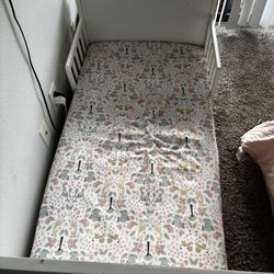 Toddler Bed, Crib, And Rocking Chair (bundled)