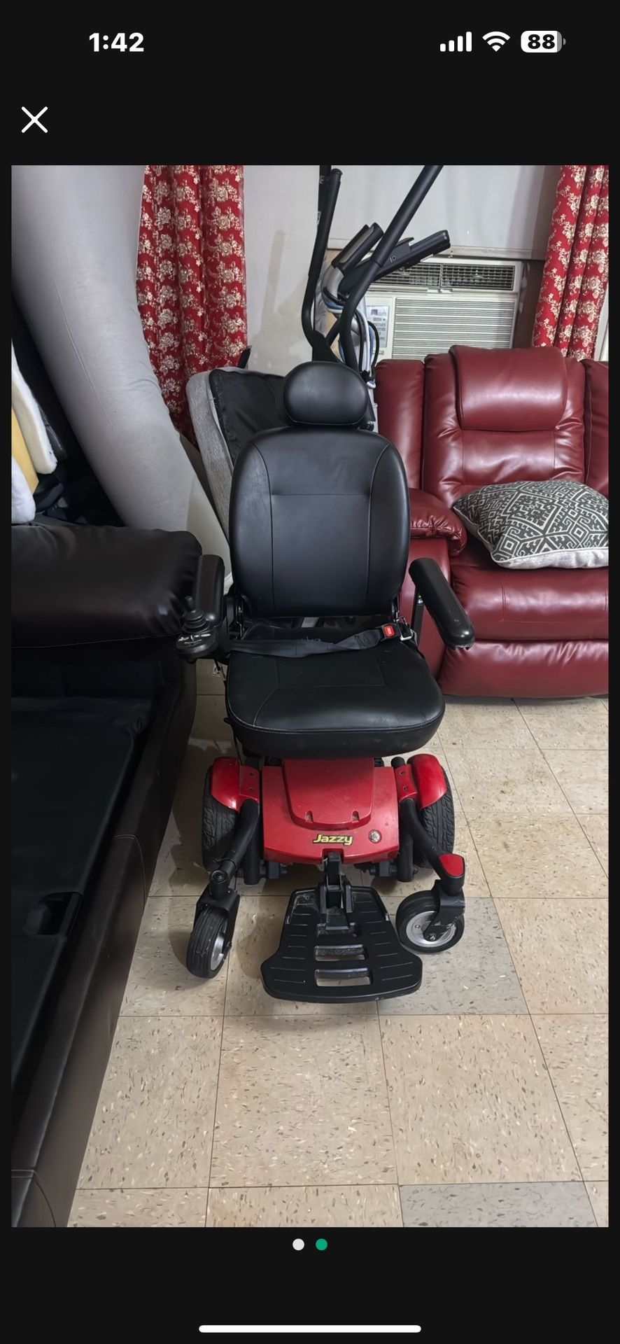 Jazzy electric wheelchair