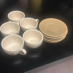Coffee Espresso Cup Set of 5