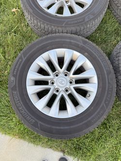 Set Of 4 Lexus Gx 460 Wheels And Tire + Tpms