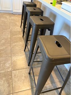 30inch Metal barstools