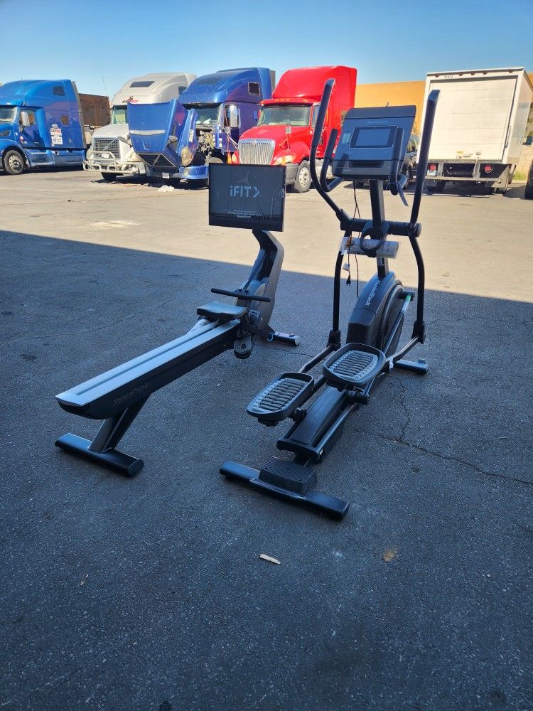 Nordictrack Combo - RW900 Rower + Airglide 14i Elliptical- 1100$ for both machines