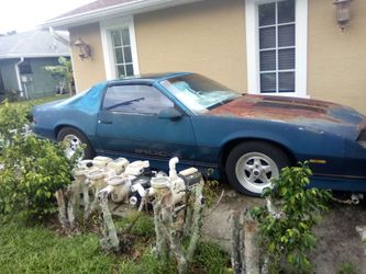 87 Iroc 5 speed 305 V8 5.0 Litre ran when parked,5 years ago $5000 cash n has a fl title