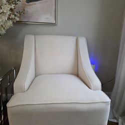 Cream Colored Accent Chairs