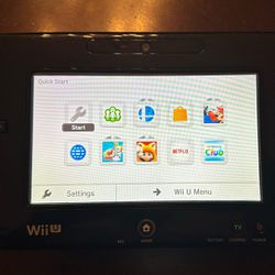 Wii U Game Pad (Works!)