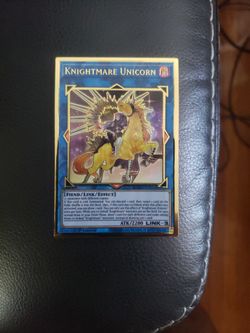 Gold Knightmare Unicorn Alt Art