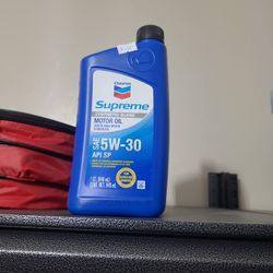 Aceite Para Motor Chevron  Supreme 5w_30synthetic Blend