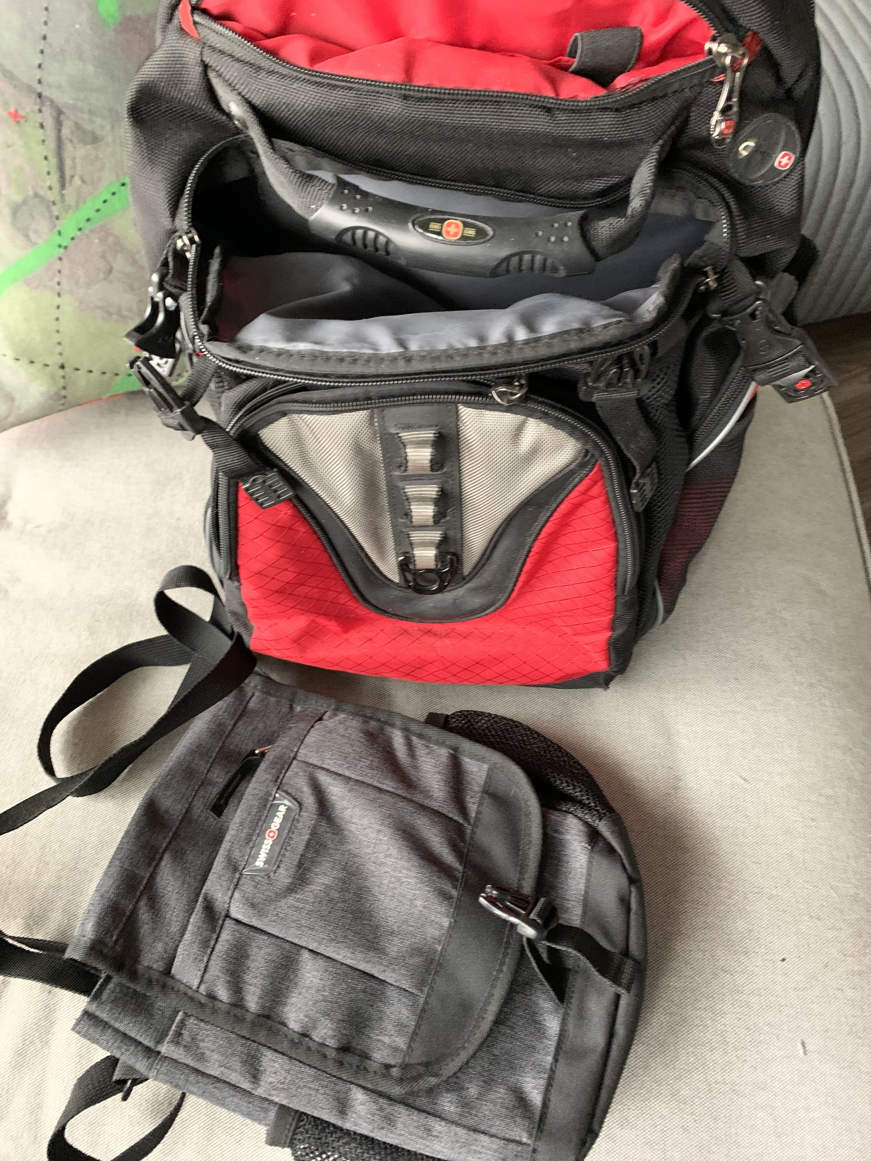 Swiss gear backpack & sholder bag