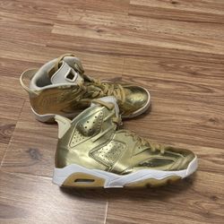 Jordan 6 Gold (no Box) 