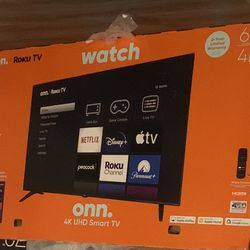Onn. 4K UHD Smart TV (Roku) 