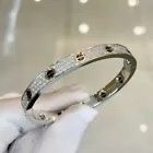 Cartier LOVE Bracelet 18k Bracelet With Original Box size 17