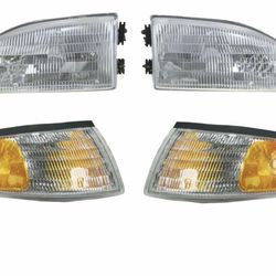 96-98 Mustang Headlight Lens