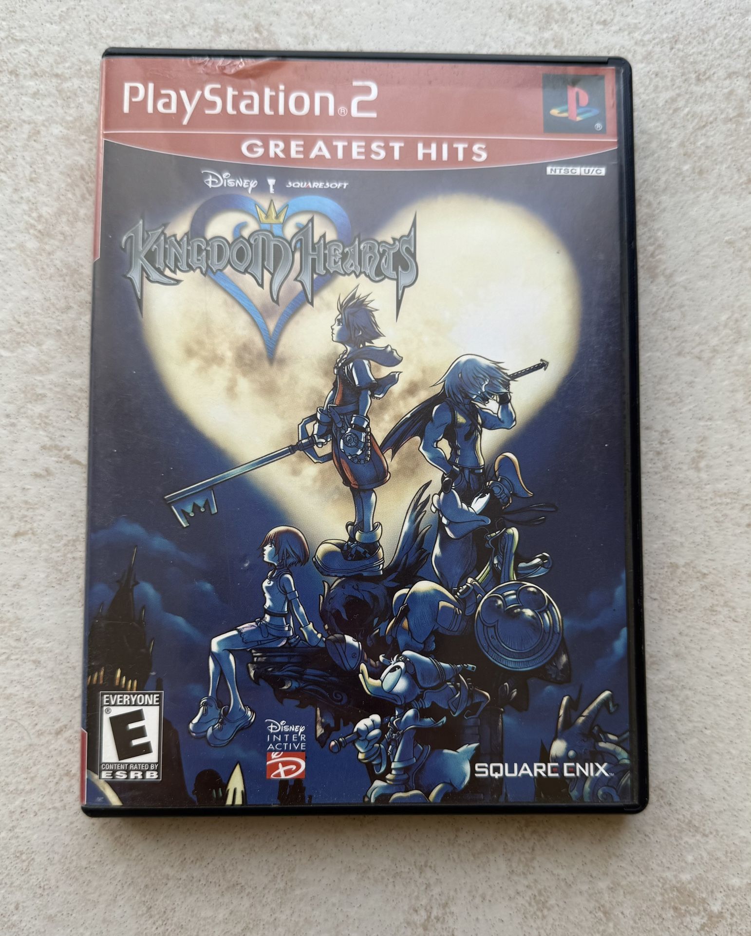 Kingdom Hearts For PlayStation 2. Original Case. Disc In Great Condition!