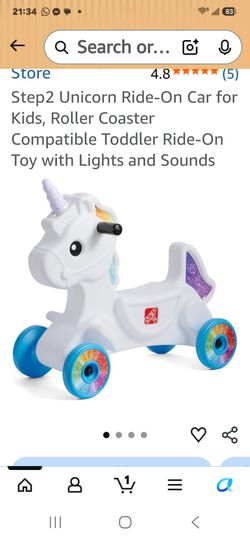 Step2 Unicorn Ride-On Toy for Toddlers