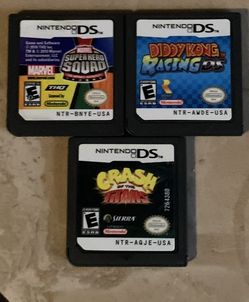 3 Nintendo DS game Bunble