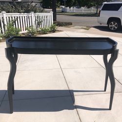 Black Wood Sofa Table