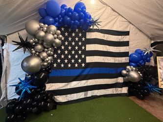Balloon backdrop