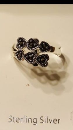 STERLING SILVER HEART RING BRAND NEW FOR VALENTINE'S DAY