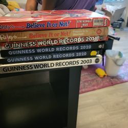 Guiness world Record And Ripleys Books