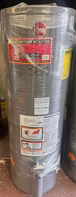 Rheem water heater 40gL