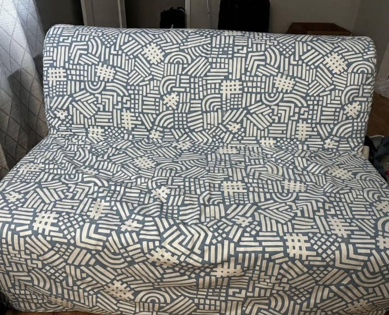 Futon Sofa / Folds Into Full Size Bed.