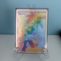 Flannery full art secret rare pokemon card