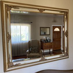 Large Ornate Mirror 3x4 Feet