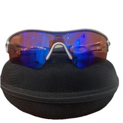 Oakley Radar Path Sunglasses 09-673 White Chrome/G20 Blue Iridium Case