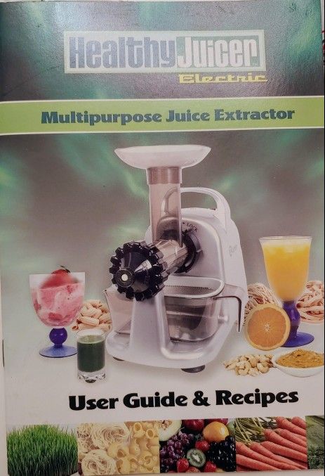 Auger JUICER for Wheatgrass, Pasta, Nut Butters, Baby Food