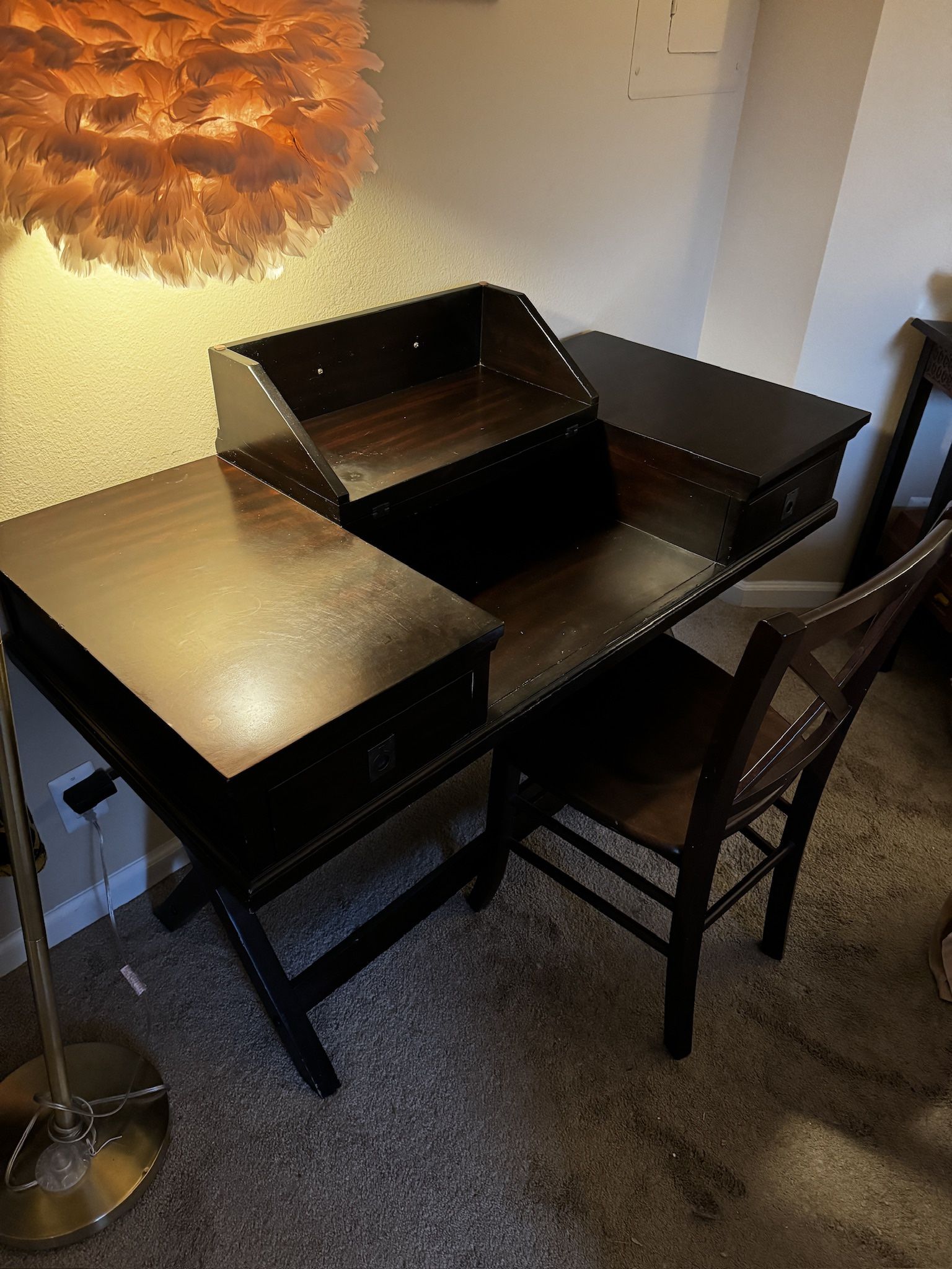Wooden Vanity/ Desk