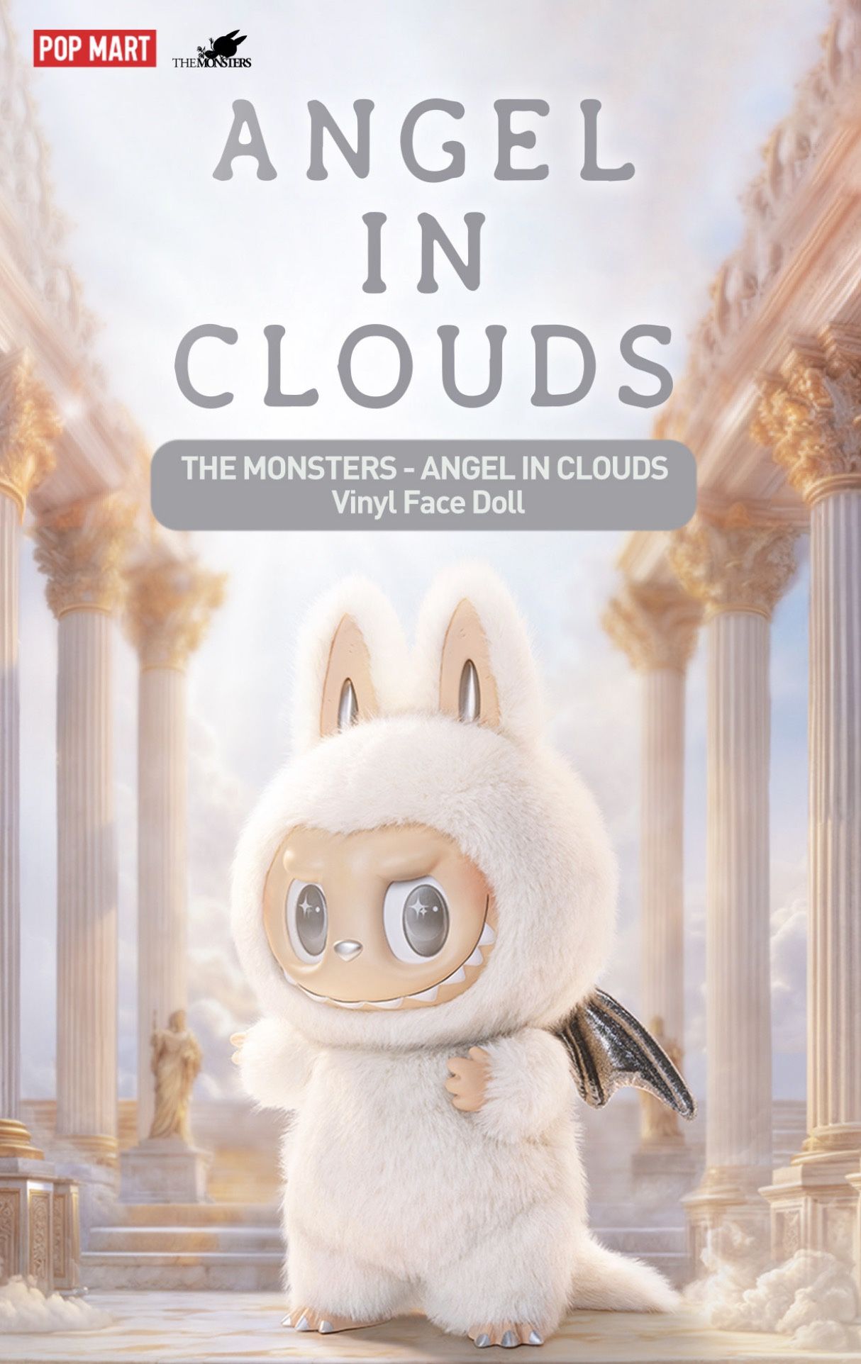 The Monsters- Angel In Clouds White Zimomo