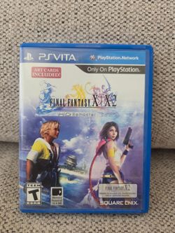 Final Fantasy X X-2 HD Remaster Ps Vita
