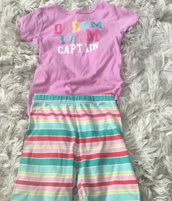 Girls Carter short sleeve pajamas summer size 7