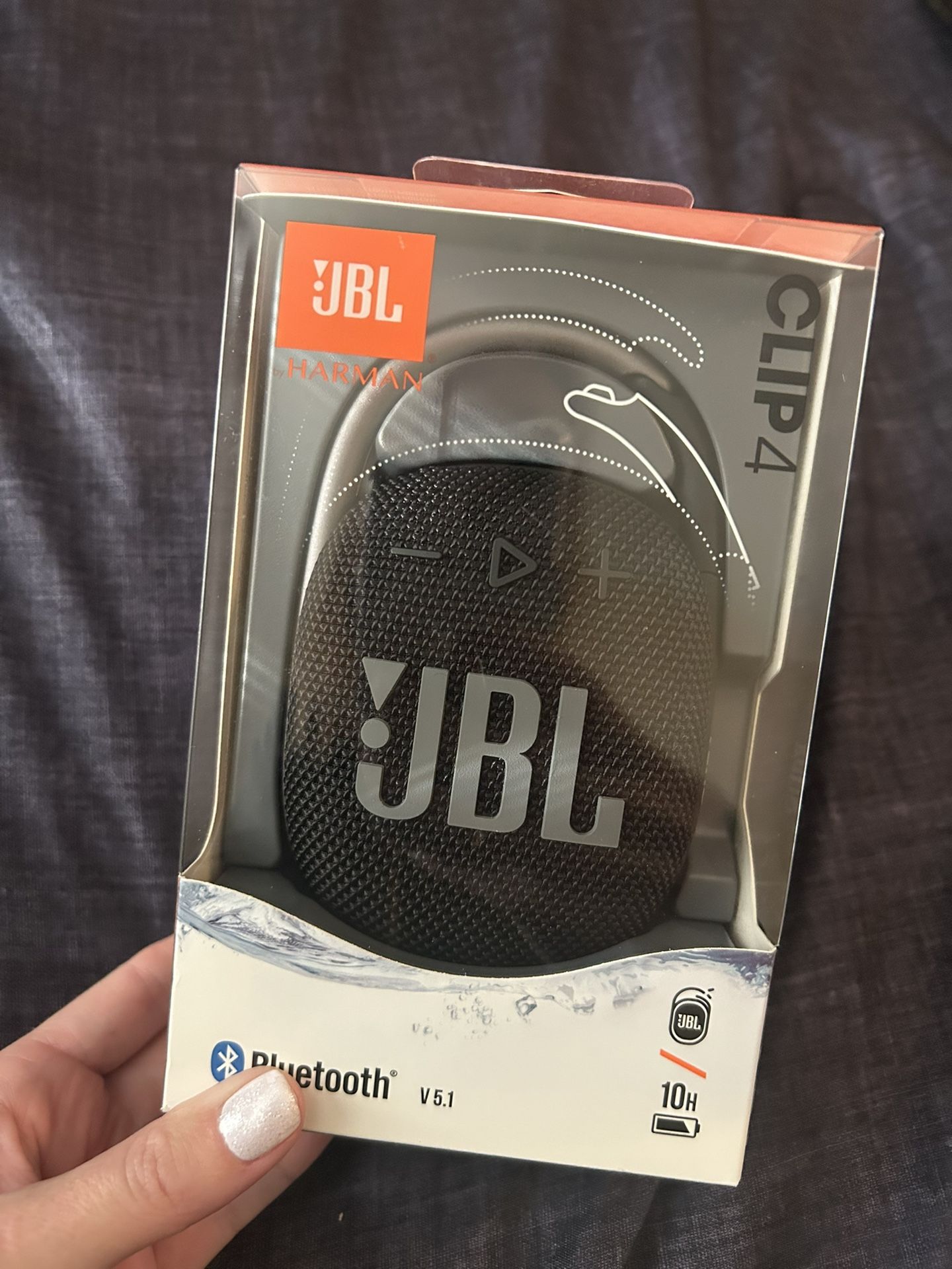 JBL Bluetooth Clip 4 Portable Speaker
