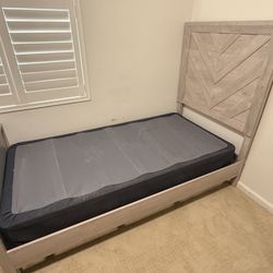 Twin Bed Frame And Box