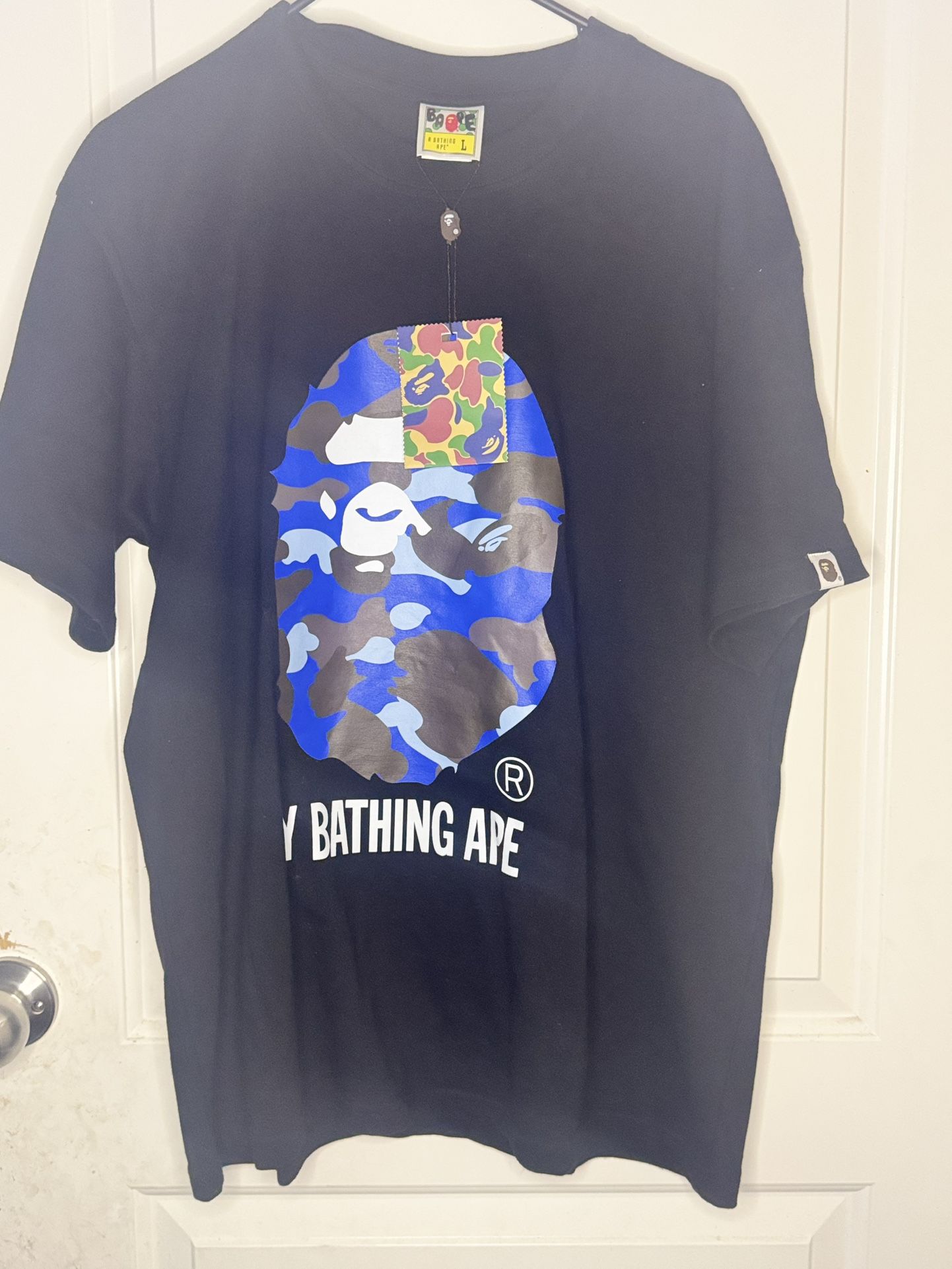 Blue Camo Bape Shirt