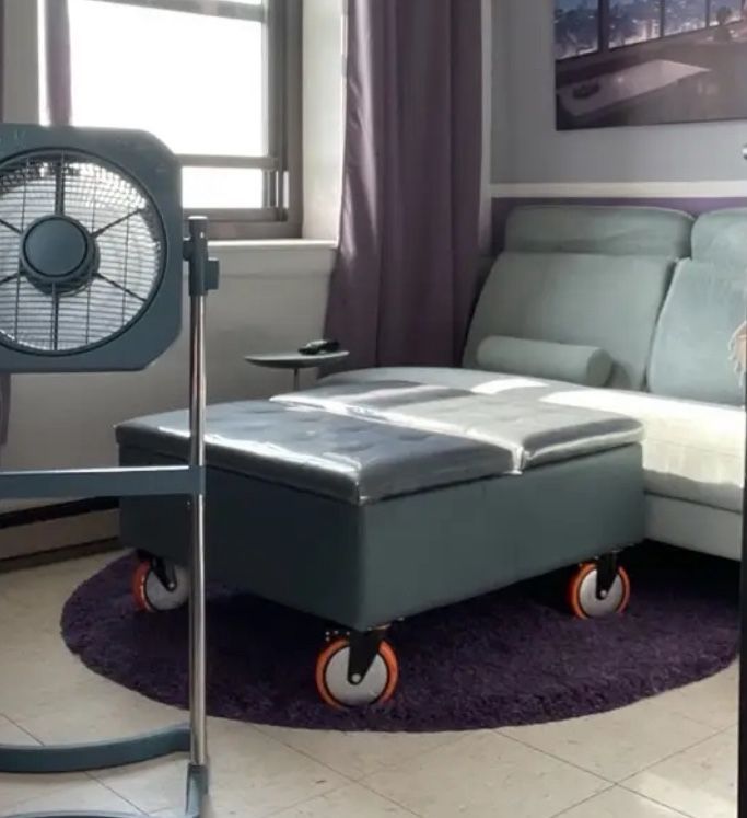 Customized - Double Lift-Top Storage Ottoman / Coffee Table