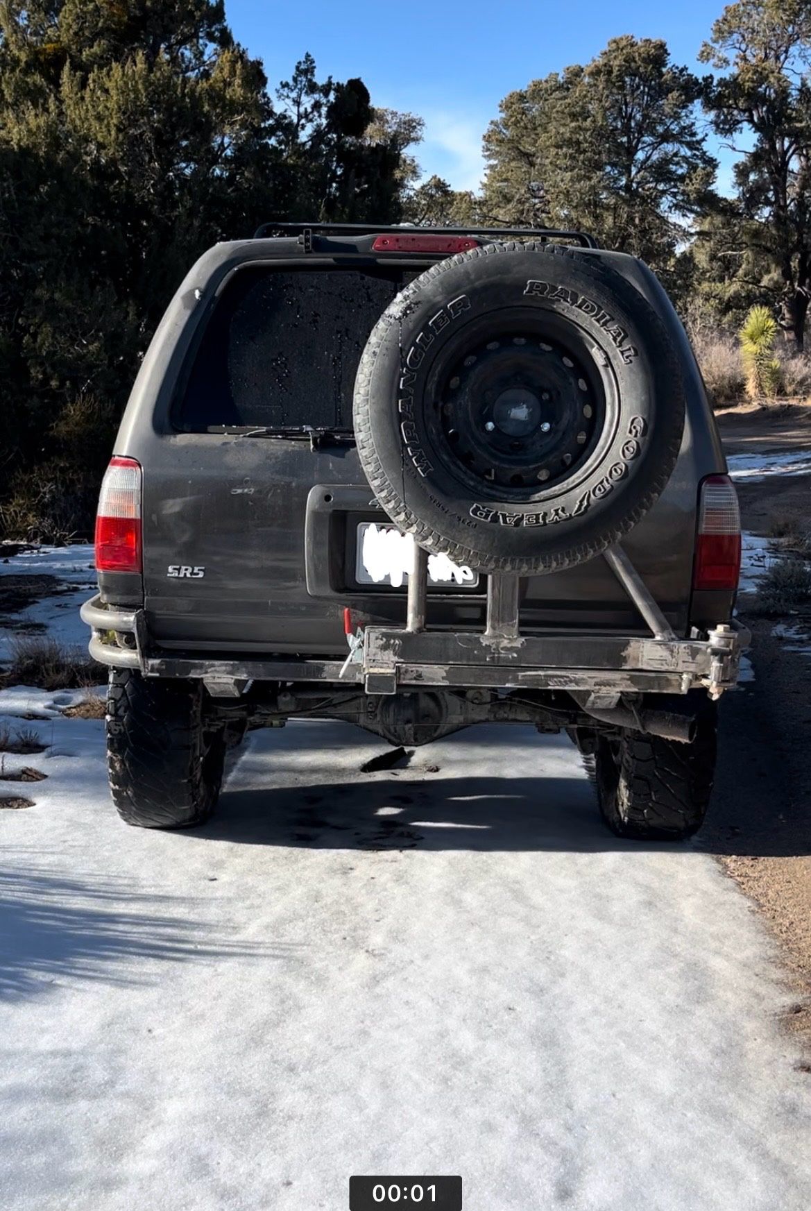 3rd Gen 4Runner Bumper With Tire Carrier