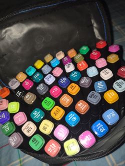 60 count dual tip markers
