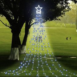 Christmas Tree Star String Lights 