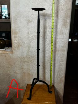 Wright Iron Candle Holders