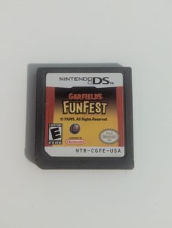 Nintendo DS Garfield's fun fest  