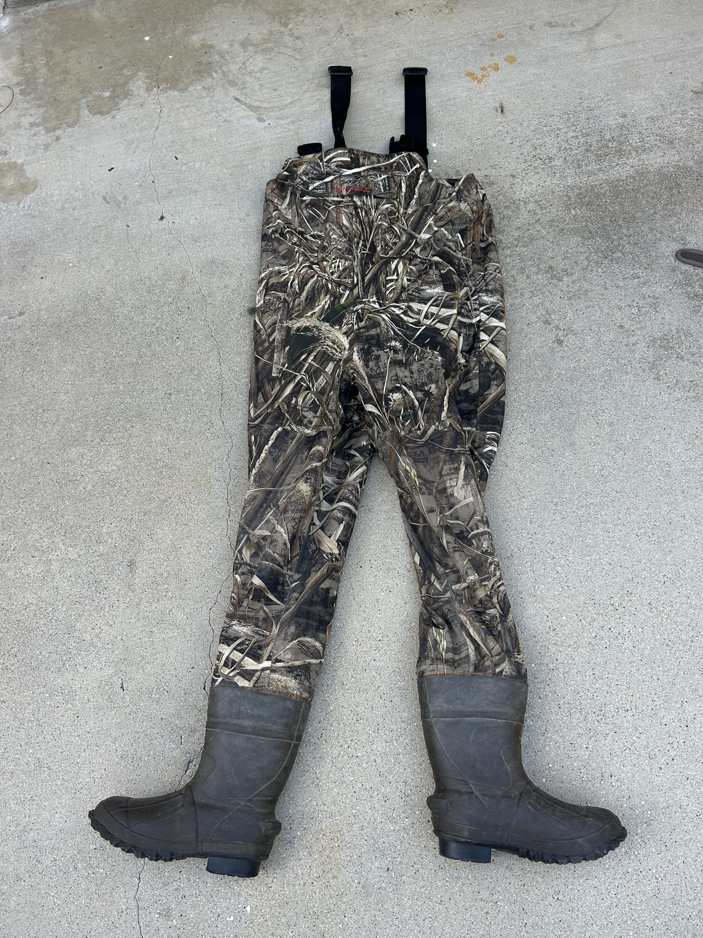 Camouflage Waders Size 8