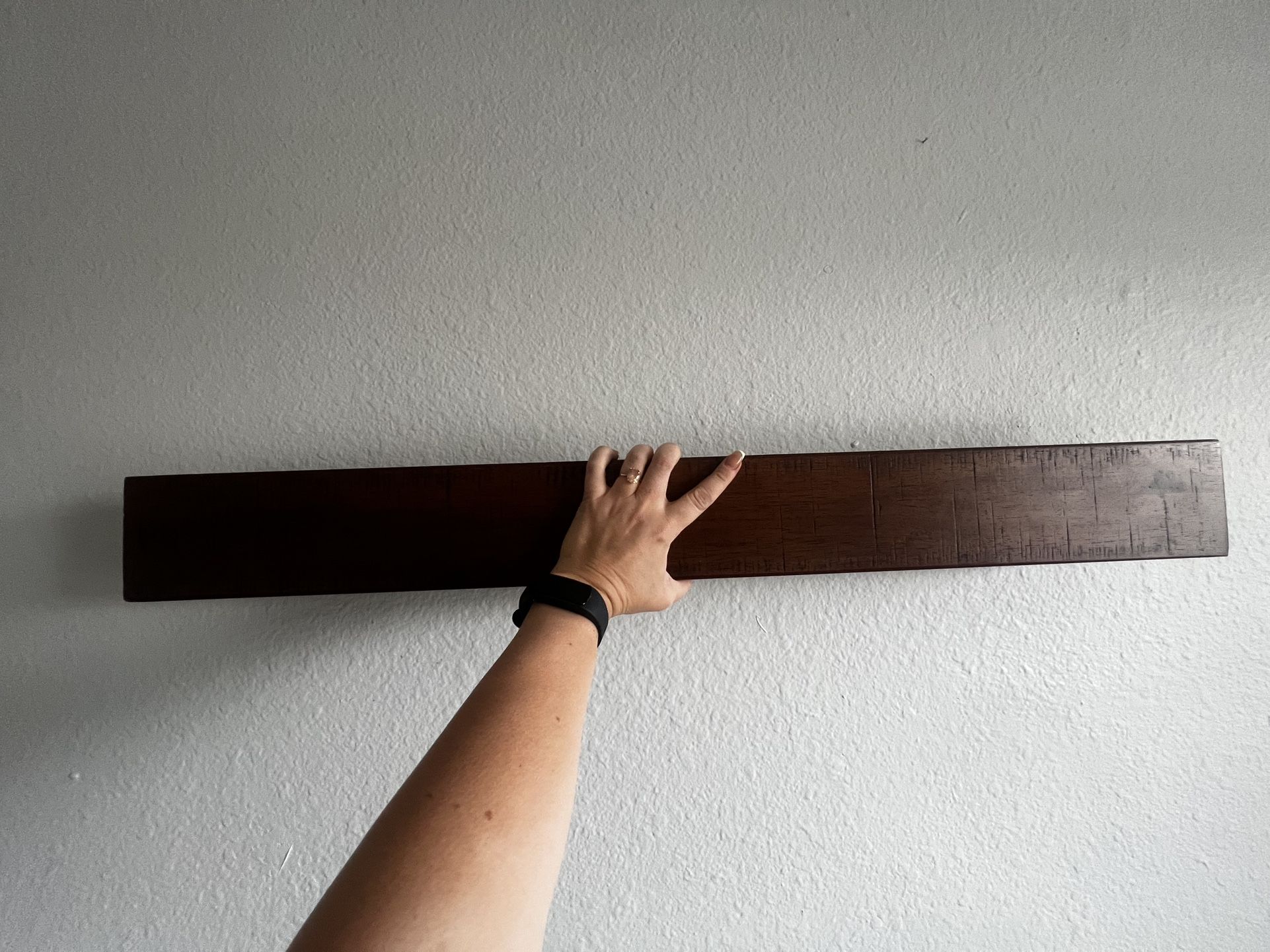 Pottery Barn Rustic Wood Shelf