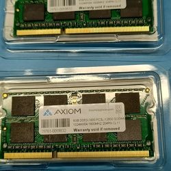 Ddr3 Axiom X2 8gb Sticks pc3l-12800 Ram Laptop