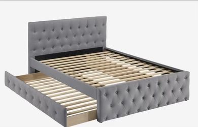 Double Twin Bed Frame 