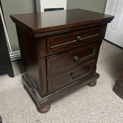 Nightstand With Hidden Compartments