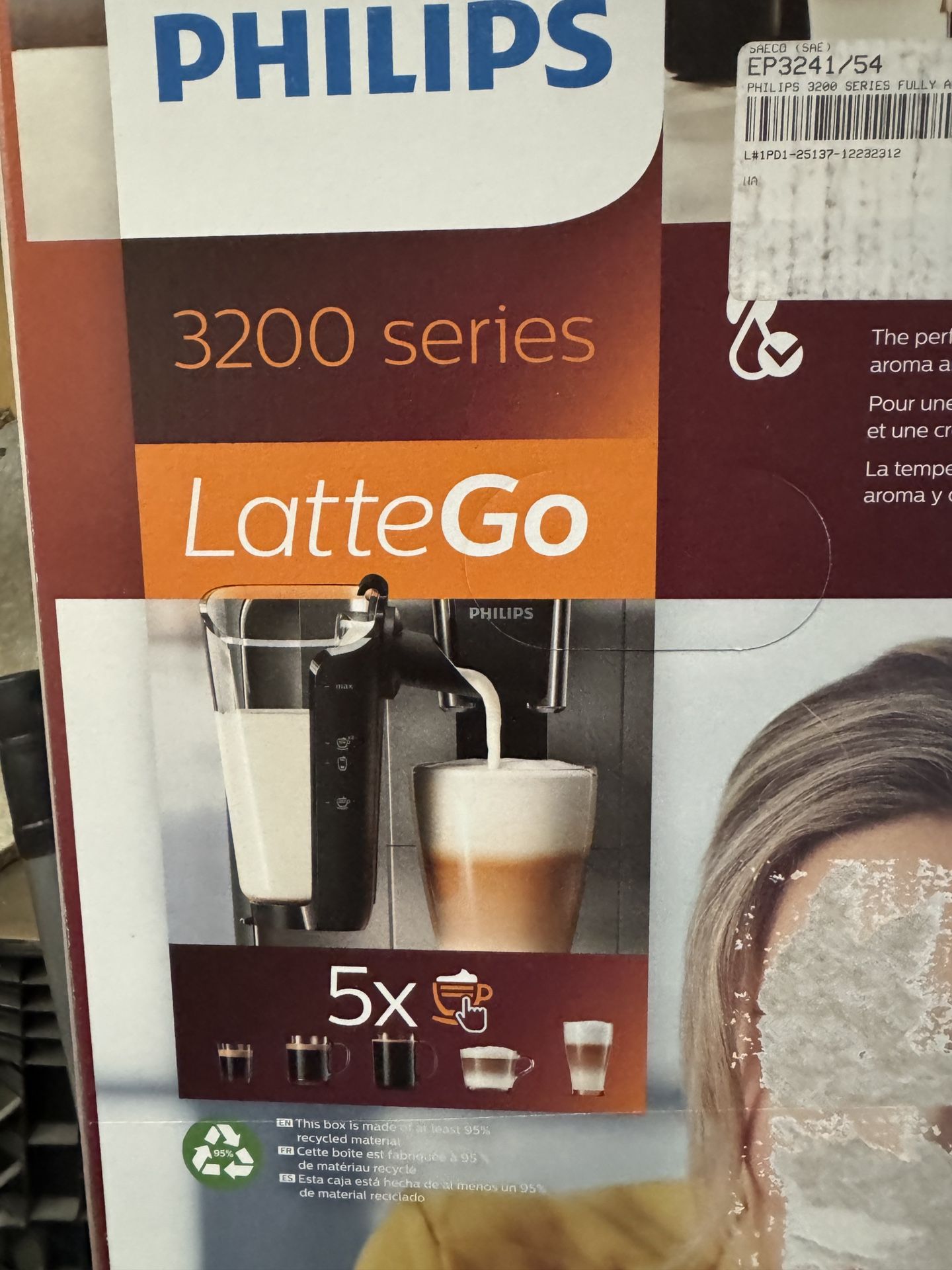 Phillips LatteGo Espresso Coffee Maker